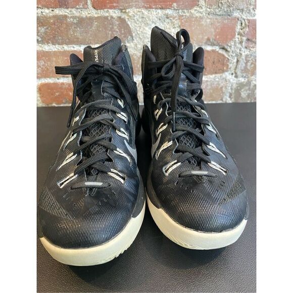 Nike Hyperdunk TB 2014 Black Silver 653484-001 Basketball Shoes Women Size 9 - Picture 2 of 11